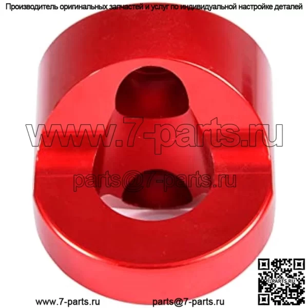 Goldfire RZR Accessories, Front Tow Hook Billet Aluminum Tie Anchor Towing Hooks for Polaris RZR Turbo XP 4 1000 2014 2015 2016 2017 2018 2019 2020 (Red) - Image 4